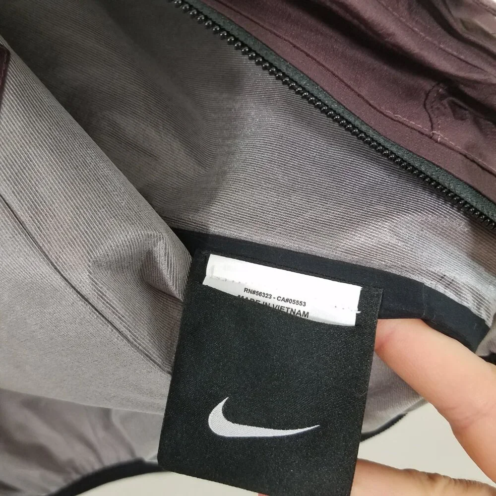 Nike X NOCTA Men's Drake Deep Pockets Track Jacket Dark Wine Size S - Picture 15 of 16